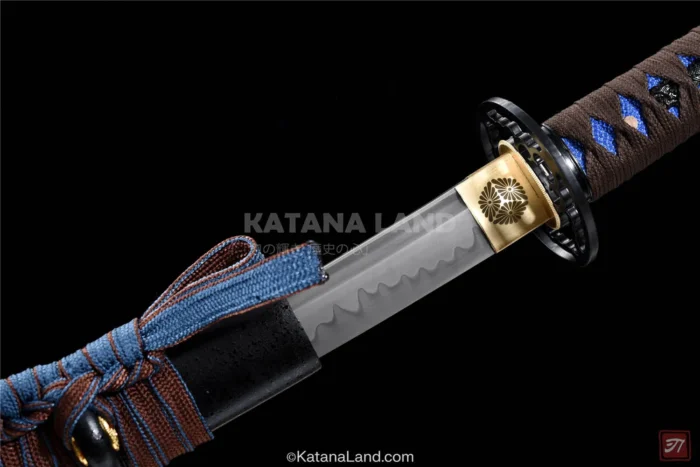 Aoi Crest Katana Sword for Collectors