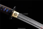 Elegant Aoi Crest Blade Samurai Sword