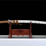 Frostblade Samurai Katana with Medium Carbon Steel blade