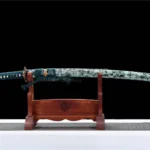 Plum Blossom Katana with Damascus Steel Blade