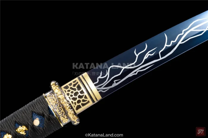 Elegant Black Katana for Collectors