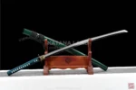 Elegant Green Katana Blade for Martial Arts