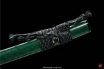 Handcrafted Emerald Oni Katana for Enthusiasts