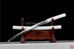 Elegant Shiro no Oni Katana in white color