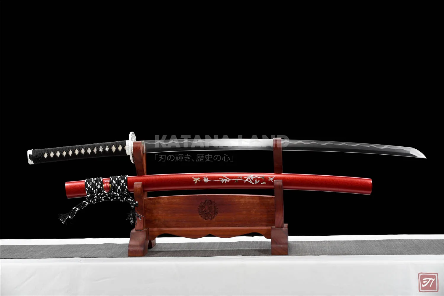 Bronze Samurai Katana with Hamon Feature