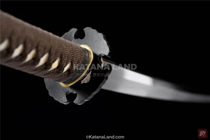 Durable Black Katana with Premium T10 Steel