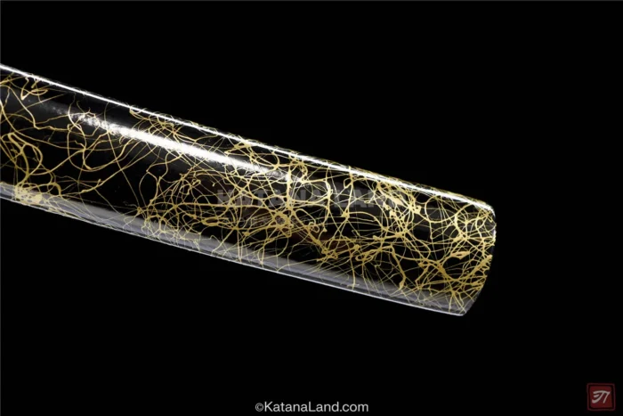 Hamon Design on Kārurosu Katana Blade