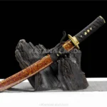 Kasen no Kumo Katana with Damascus steel blade
