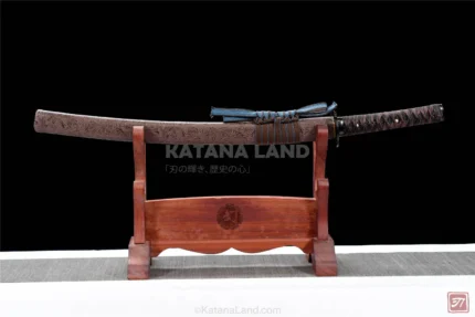 Soul of the Demon Blade katana with green manganese blade