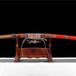 Kōsei Tachi damascus steel katana