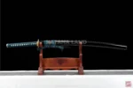 Tora-Habu Katana with Damascus steel blade
