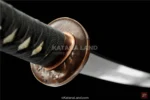 Unique red color Shishi Kiri Tanto katana