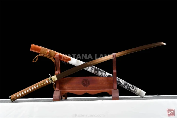 Elegant White Katana for Collectors