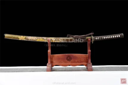 Kagerou Blade Katana with Damascus steel blade