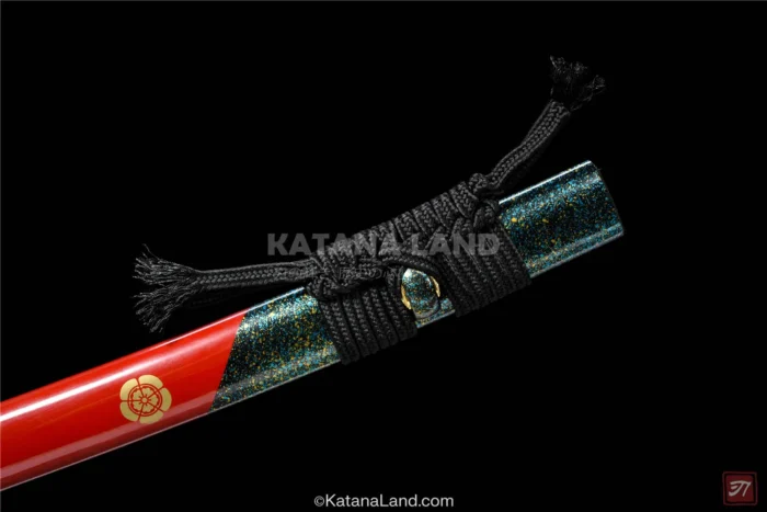 T10 steel katana with decorative Hamon finish