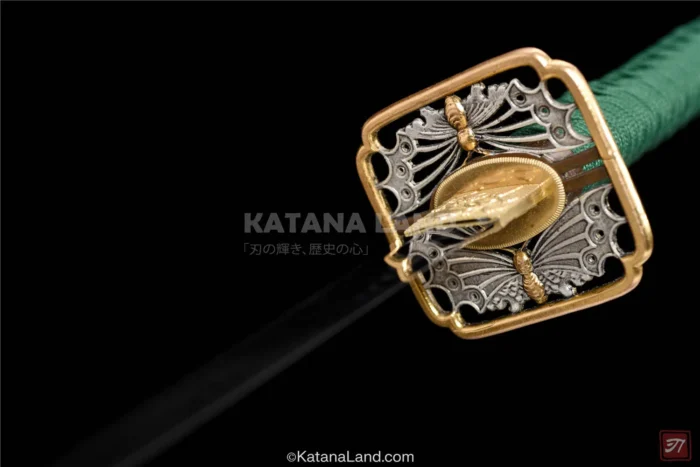 T10 Steel Blade in Stylish Green Katana