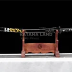 Ryūgan Katana with Damascus steel blade