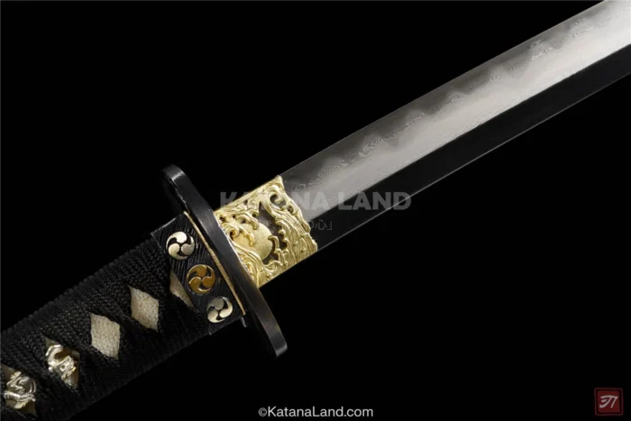 Unique Hamon Design Samurai Sword