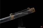 Durable Manganese Katana with Stunning Black Finish