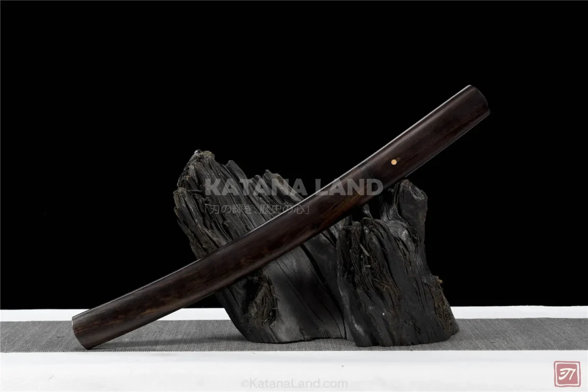 Ebony Katana "Kurokage" with T10 Steel blade