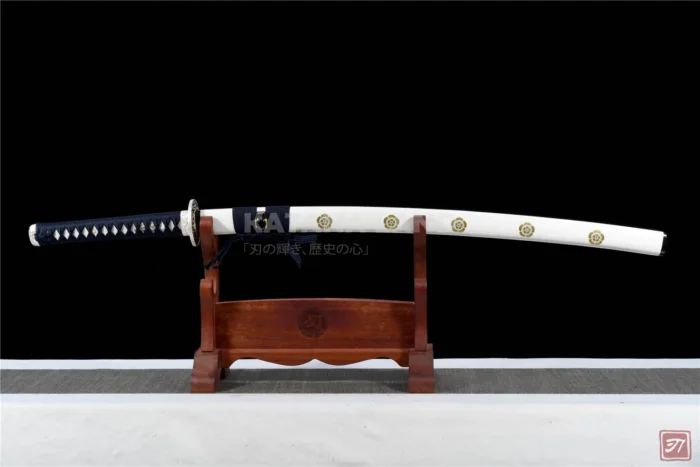 Shiro Ryū Katana with Medium Carbon Steel Blade