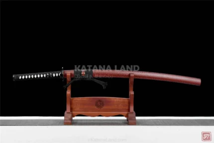 Zenhoro Katana with Damascus steel blade