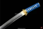 Exquisite Hamon Finish on Azure Blaze Katana