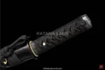 Unique Kurotama Katana with Striking Hamon Pattern