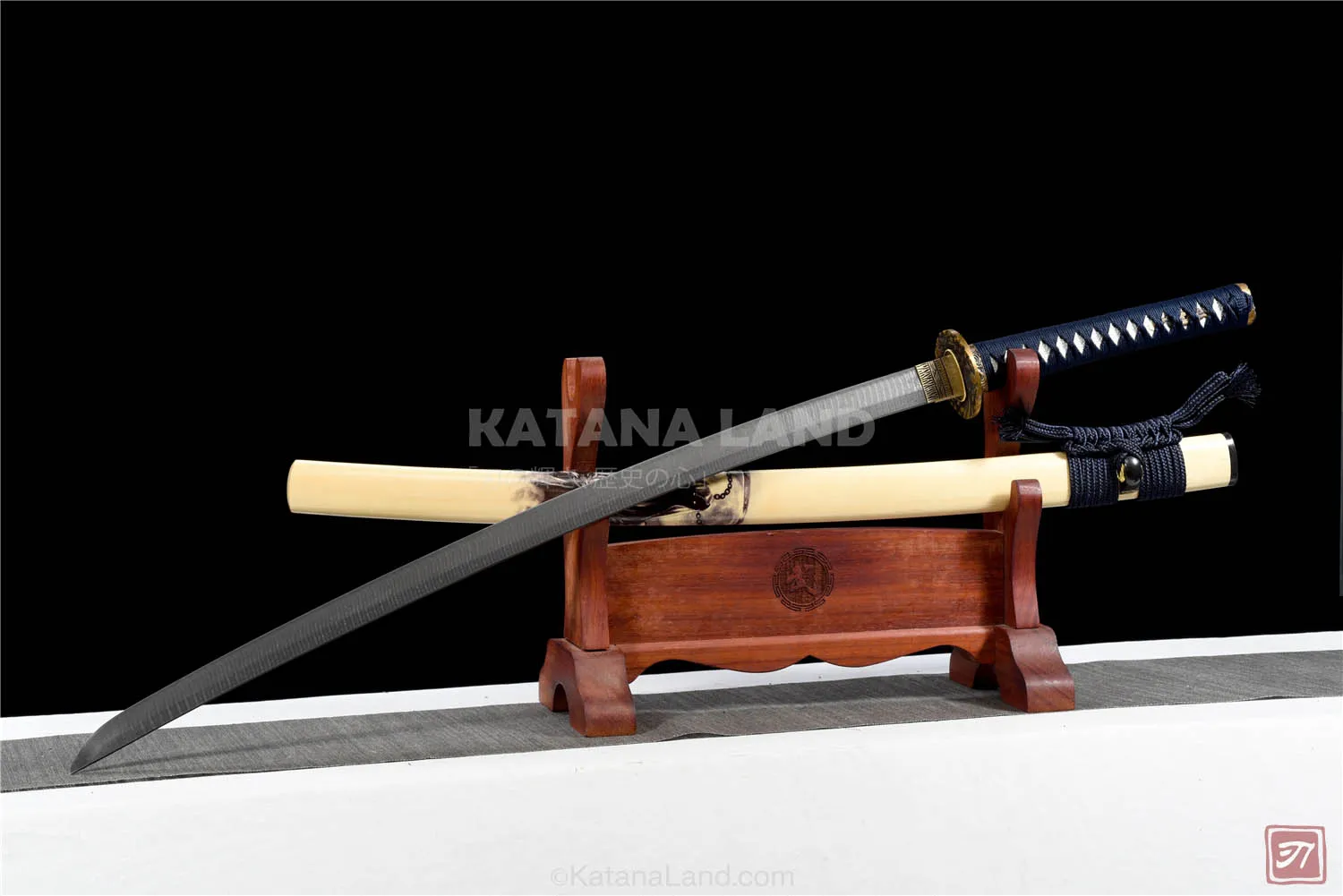 Yellow Hamon katana sword