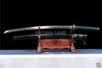 Black Samurai Katana with BO-HI