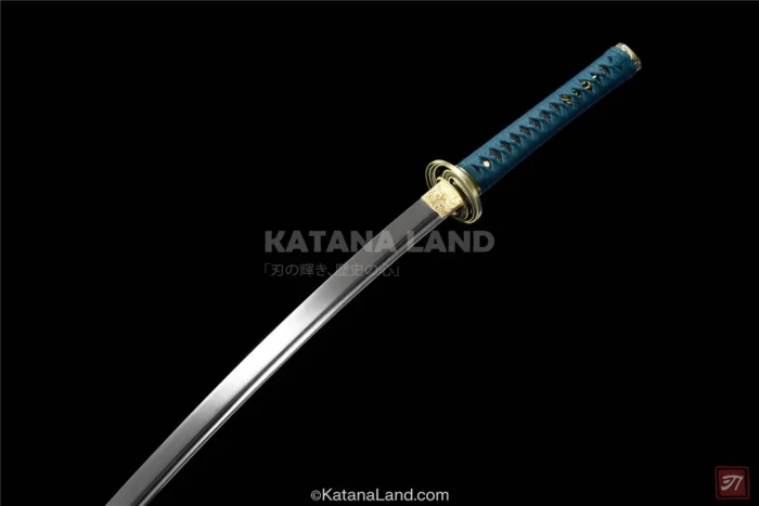 Sleek Black Finish Samurai Katana