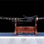 Yoru Senkan Katana with Damascus steel blade