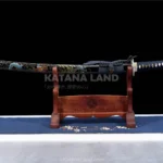 Kujoten Blade Katana with Damascus Steel