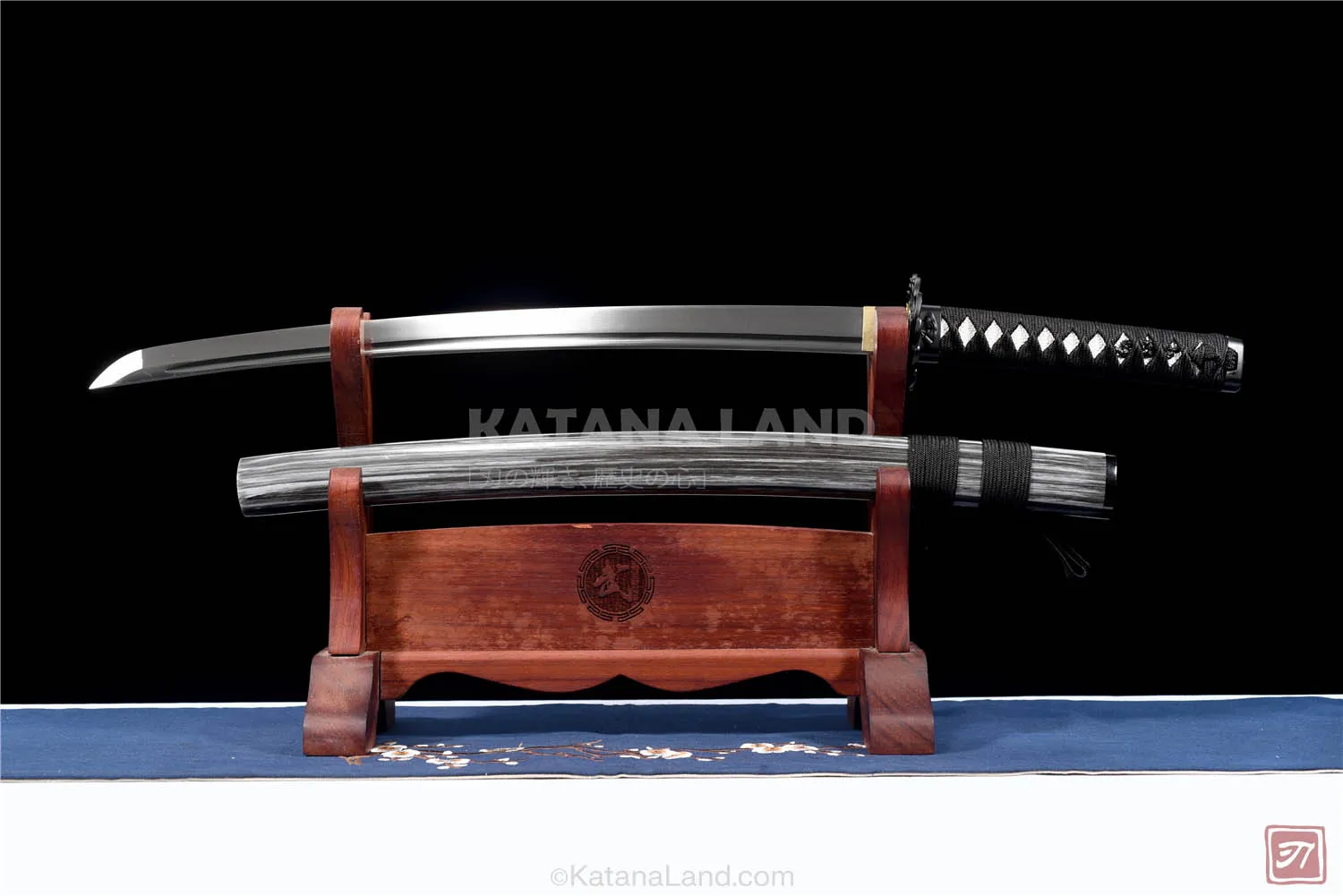 Gray Spring Steel Samurai Katana