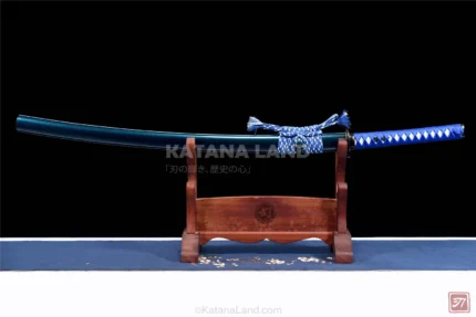 Shirayuki no Tachi - Blue T10 Steel Katana