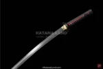 High-performance Damascus katana sword