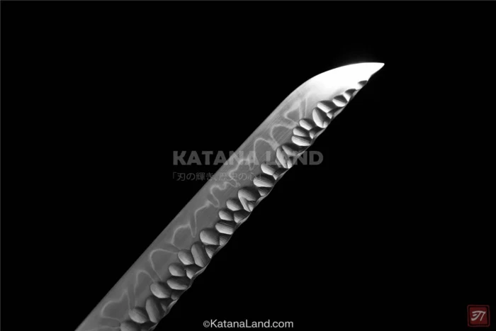 Black blade Yoru no Hoshi katana for authentic experience
