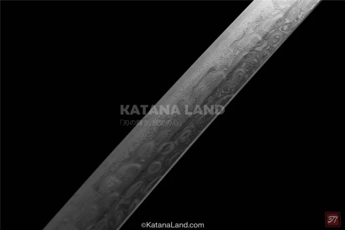 Authentic samurai katana with durable black finish