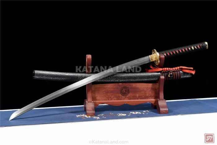 Handcrafted Damascus steel katana sword