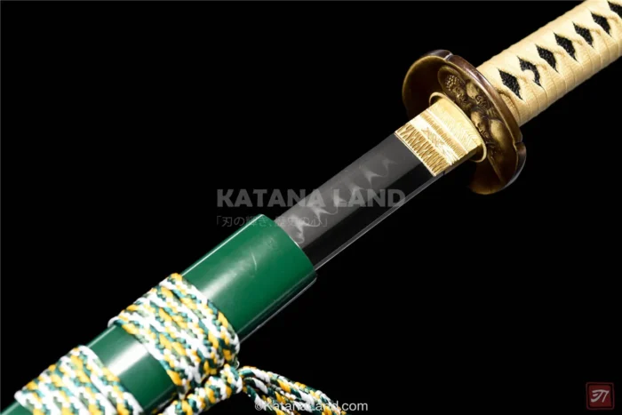 Premium Emerald Katana with high-quality steel