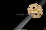 Authentic Japanese Katana with Bronze Features