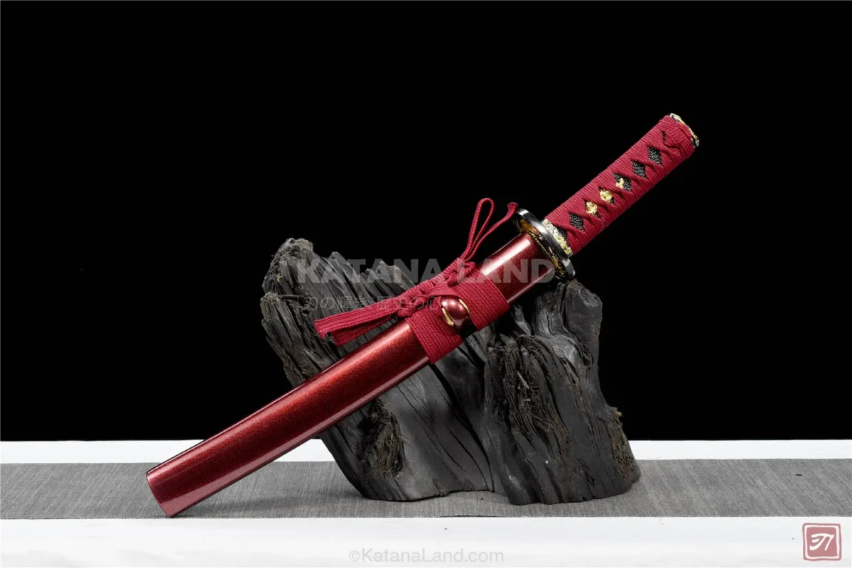 Crimson Plum Blade Katana with T10 Steel