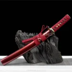 Crimson Plum Blade Katana with T10 Steel