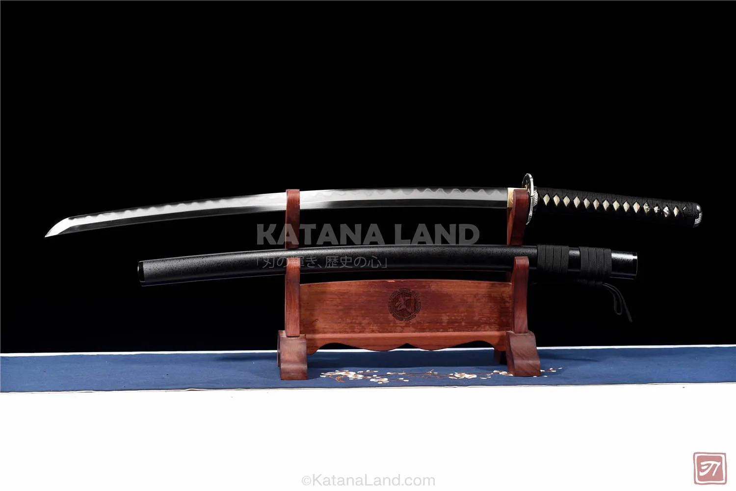 Black Samurai Katana with Unique Design