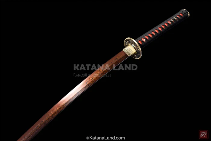 Elegant Black Samurai Sword
