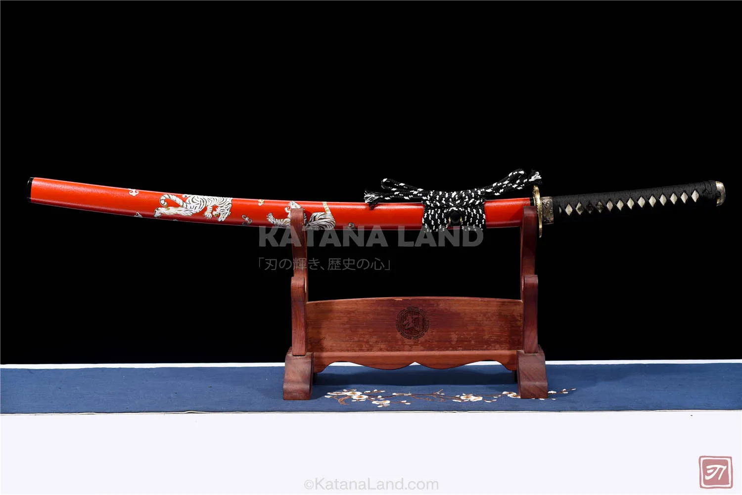 Blood Tiger Authentic Katana with Stainless Steel Blade