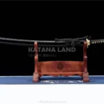 Ryūen no Tsurugi Katana with Damascus steel blade