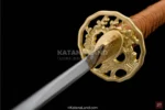 High-quality gold katana