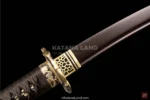 Elegant samurai katana with distinctive design