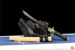 Handcrafted katana swords with unique Hamon